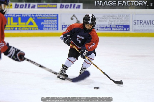 2011-11-05 Torre Pellice 0661 Hockey Milano Rossoblu U10-Pinerolo - William Golob